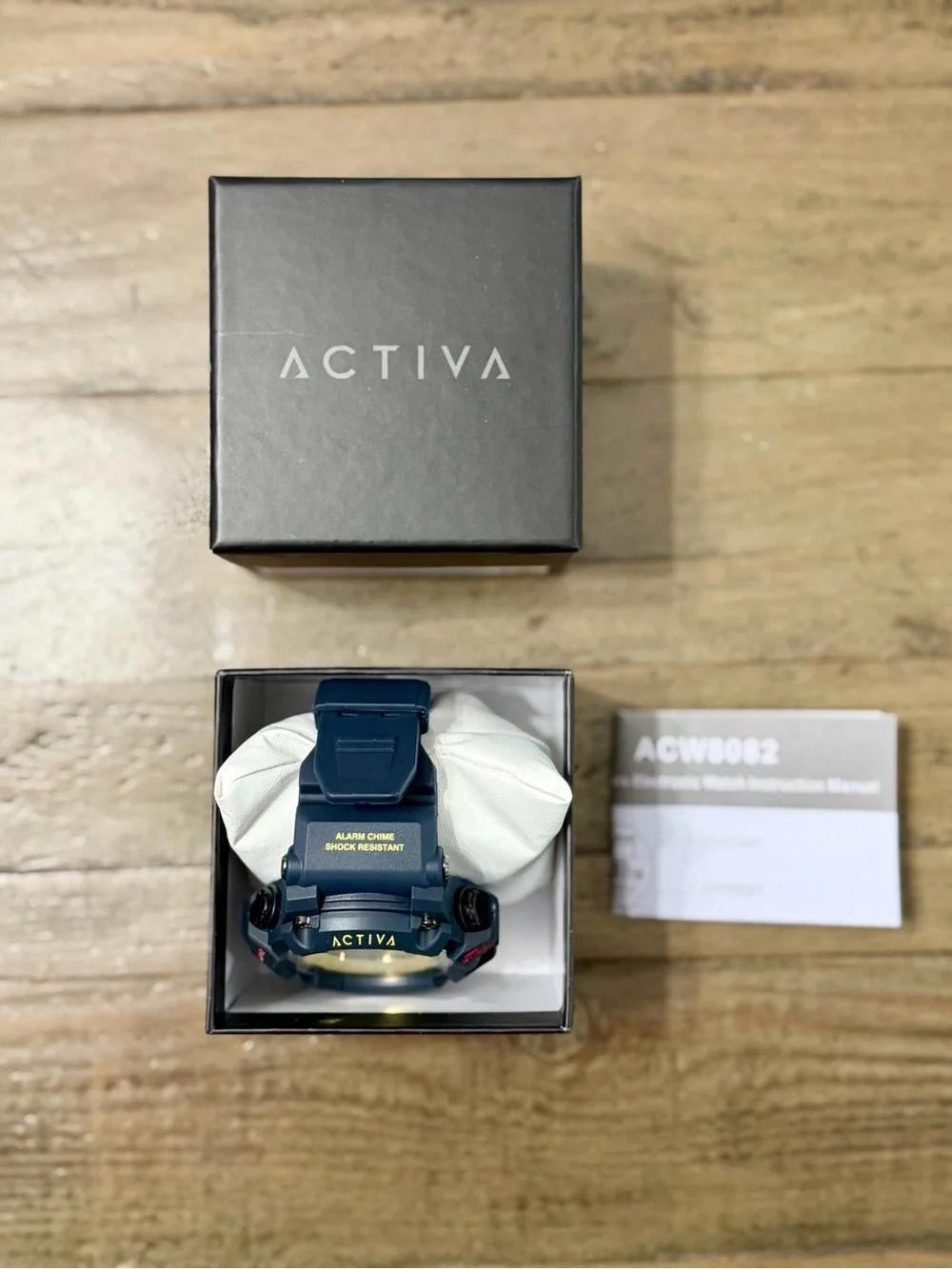 NWT Activa Summit X by Invicta Digital Sport Watch Dark Blue Yellow ACW8082-017